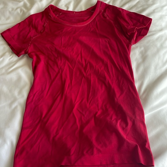 Lululemon swiftly shirt red size small - Picture 1 of 2